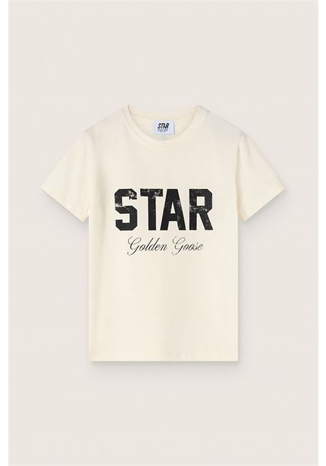 T-shirt con stampa GOLDEN GOOSE KIDS | GKP01263 P00269711560